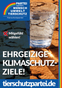 Wahlplakat Bundestagswahl Klimawandel