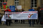 Tierversuche Tübingen - Banner Verbrechen Forschung