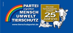 25 Jahre Tierschutzpartei