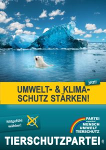 Wahlplakat Europawahl Klimaschutz