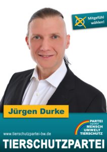 Das Wahlplakat von Jürgen Durke, unserem Spitzenkandidat zur Gemeinderatswahl in Lahr